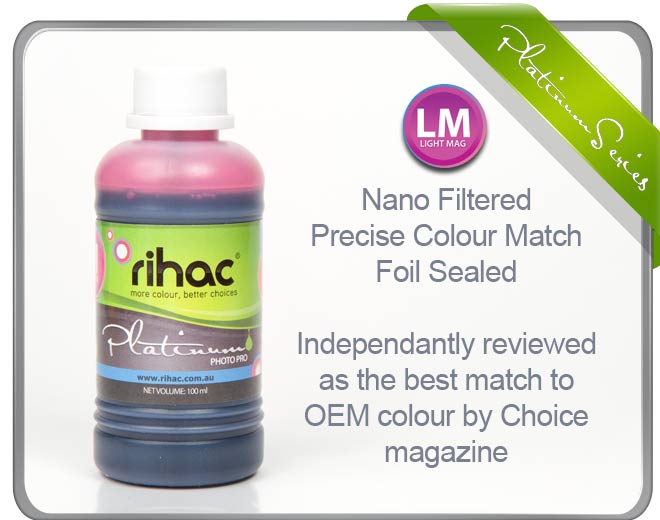 100 ml Rihac refill ink Light Magenta Epson 2100 printer T0341 T0342 T0343 T0344 T0345 T0346 T0347 T0348 cartridge/cartridges